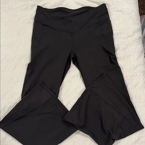Fabletics gray bootcut leggings